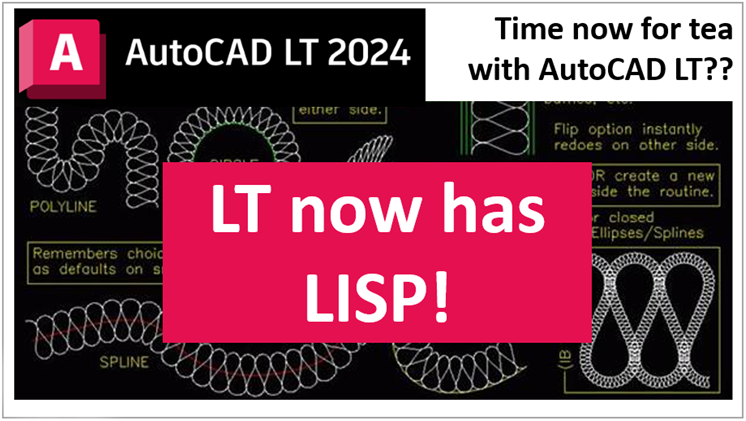 AutoCAD LT 2024 Aide, AutoLISP