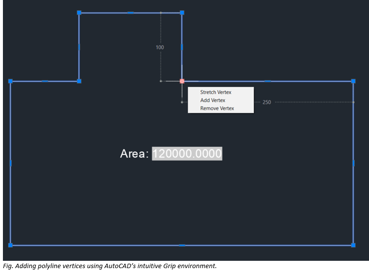 AutoCAD Tip - a Polyline shape using AutoCAD Grips – Cadline Community