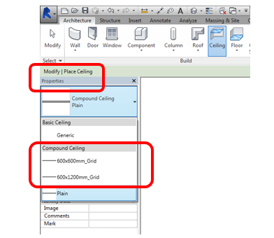 Rotating A Ceiling Grid In Revit Architecture 2015 Cadline